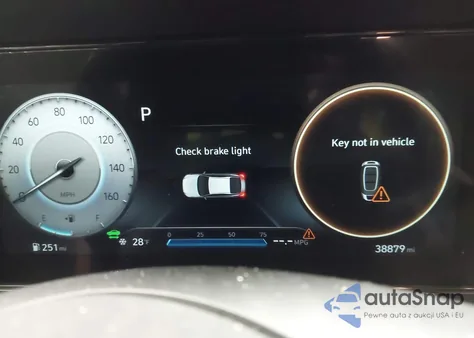 2023 Hyundai Elantra Hybrid Limited from USA, damaged, VIN KMHLN4AJ9PU090180